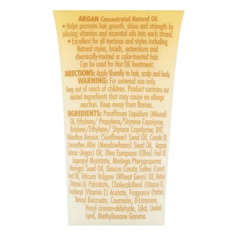 Via Natural Ultra Care Moroccan ARGAN OIL Hair Scalp Care  1.5oz NEW‎ “2 Tubes”